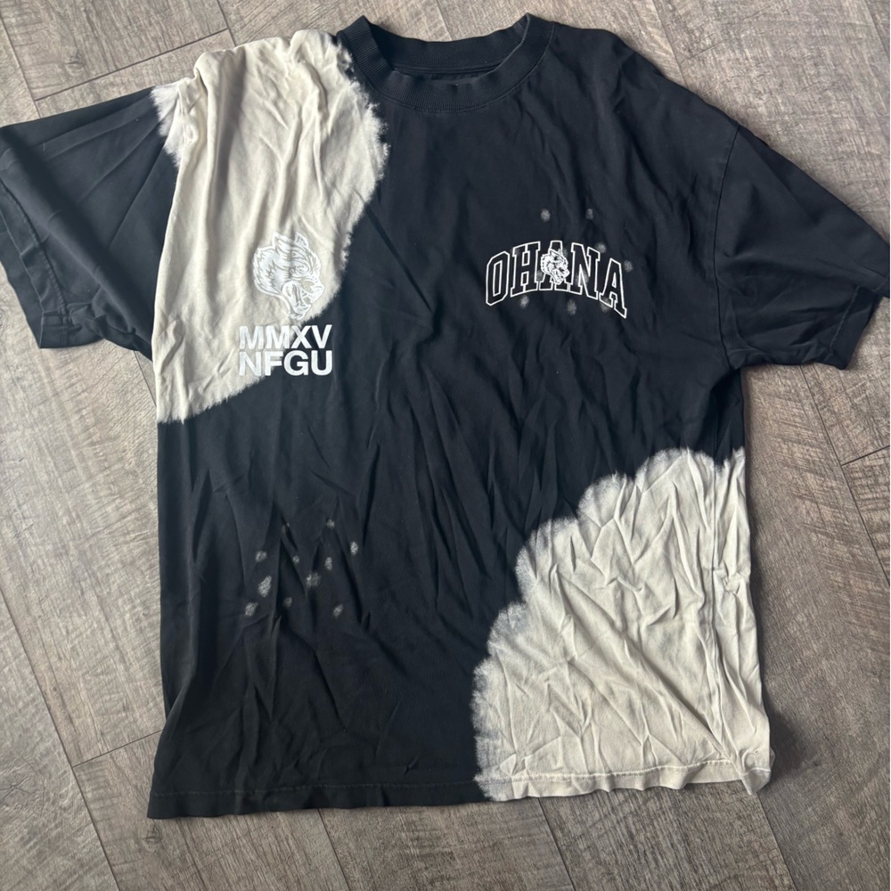 Darc Sport Black and Cream Graphic Tee